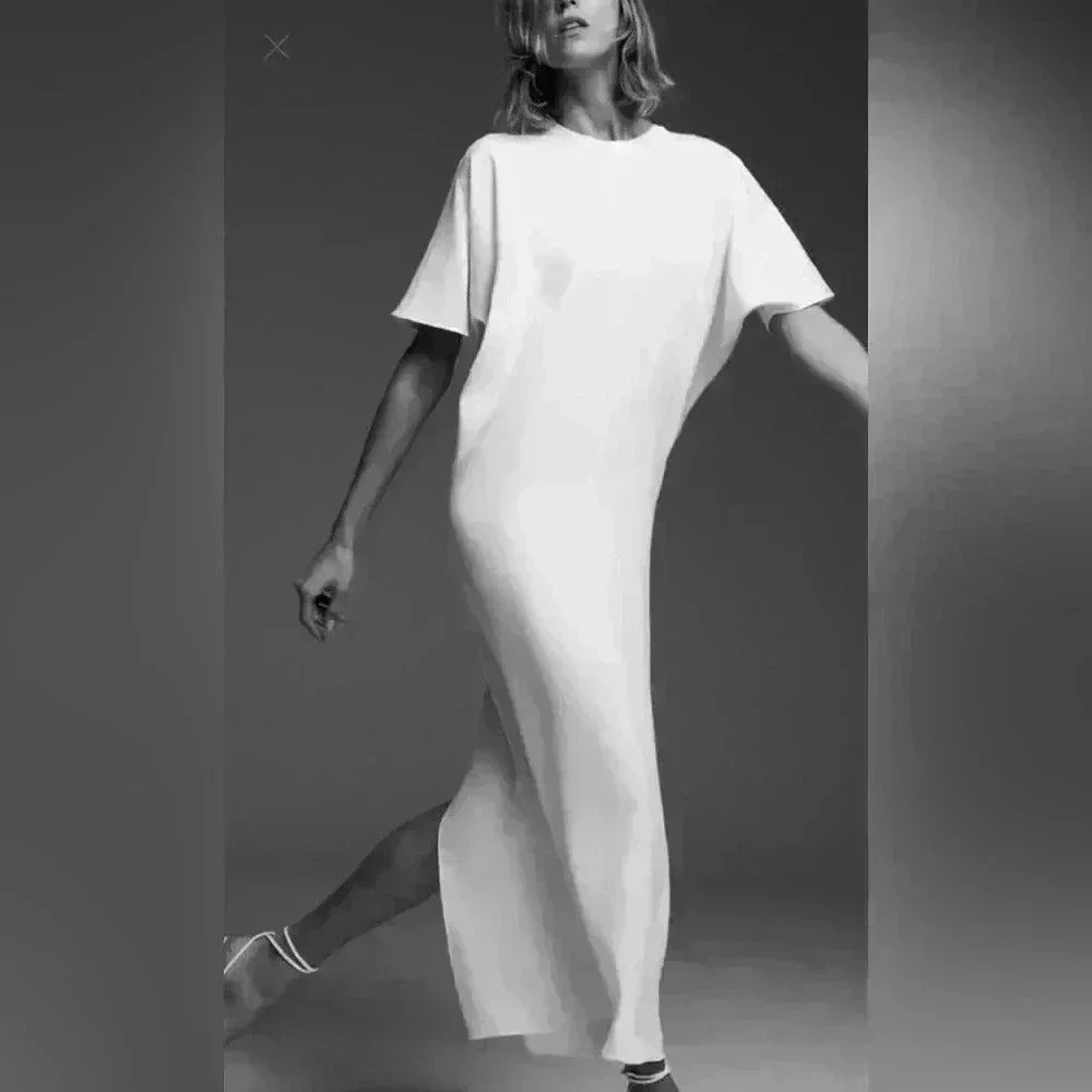 Elegant White Maxi Dress